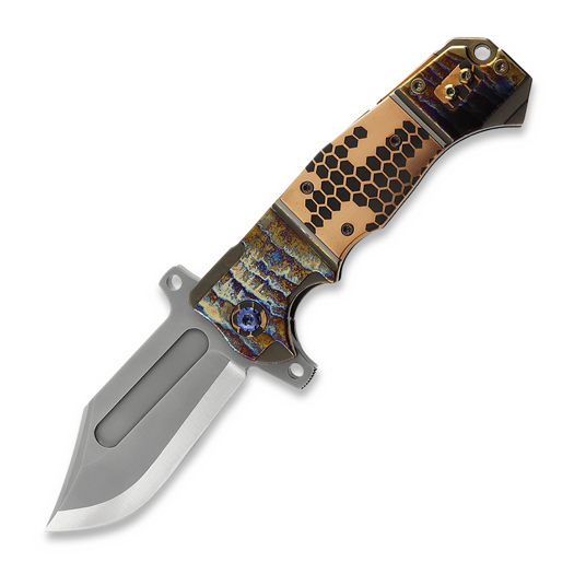 Складной нож Andre de Villiers Badlands Bowie, Copper