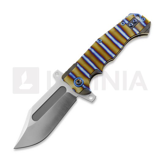 Skladací nôž Andre de Villiers Badlands, Flame Ano