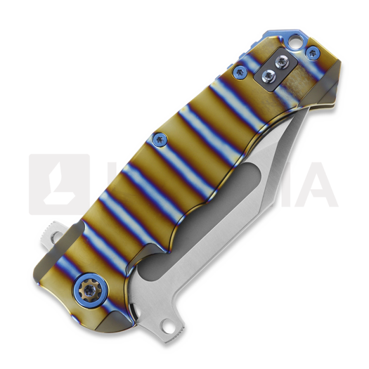 Zavírací nůž Andre de Villiers Badlands, Flame Ano