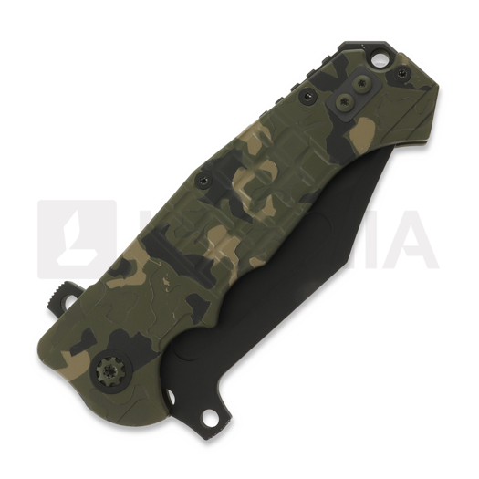 Andre de Villiers Badlands sulankstomas peilis, Kalguard Camo
