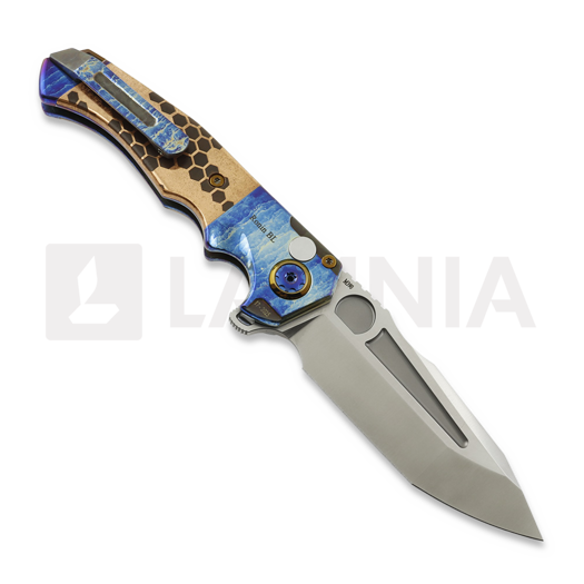 Zavírací nůž Andre de Villiers BL Ronin Acid Rain, Copper