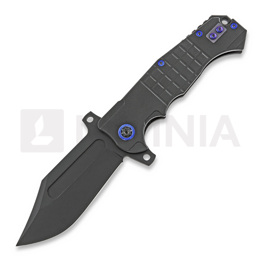 Складной нож Andre de Villiers Bowie Black Frag/Anno