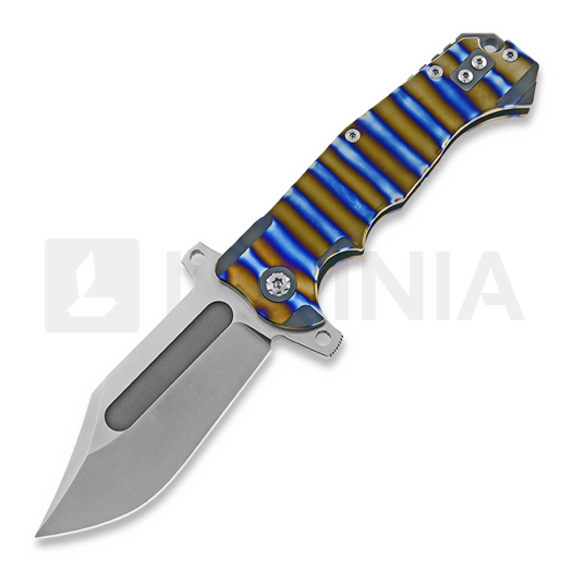 Складний ніж Andre de Villiers Bowie Flame Ano