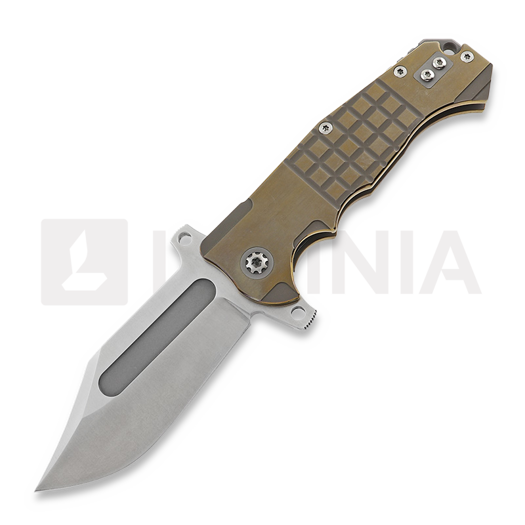 Складной нож Andre de Villiers Bowie Gold Frag
