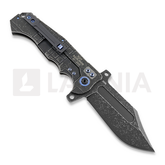 Coltello pieghevole Andre de Villiers Bowie, Kal/Gard