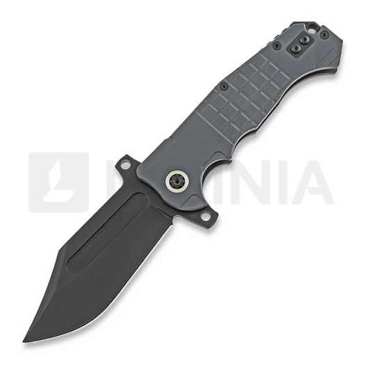 Nóż składany Andre de Villiers Bowie Sig Grey