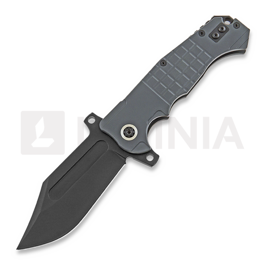 Nóż składany Andre de Villiers Bowie Sig Grey