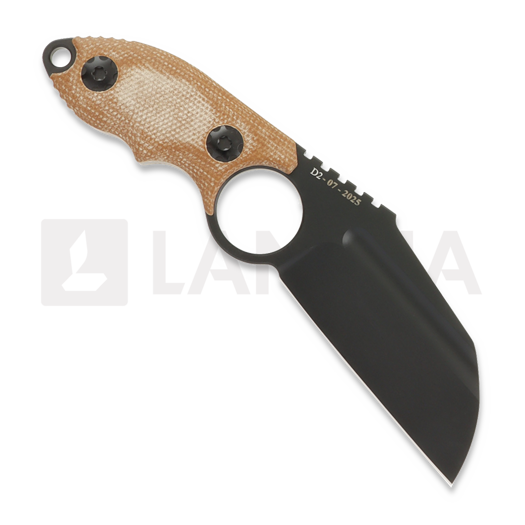 Nóż Andre de Villiers Box Butcher Brown Micarta