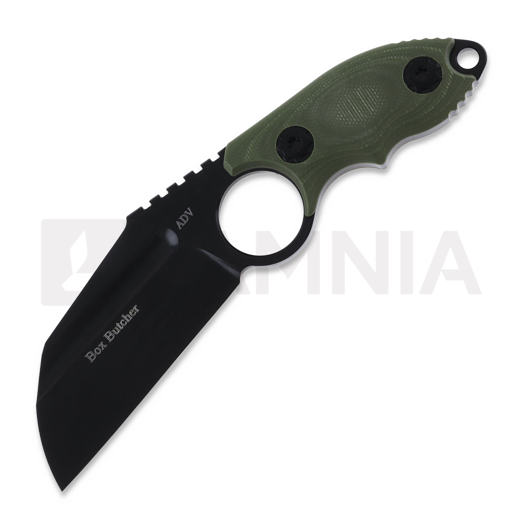 Andre de Villiers Box Butcher 칼, 초록