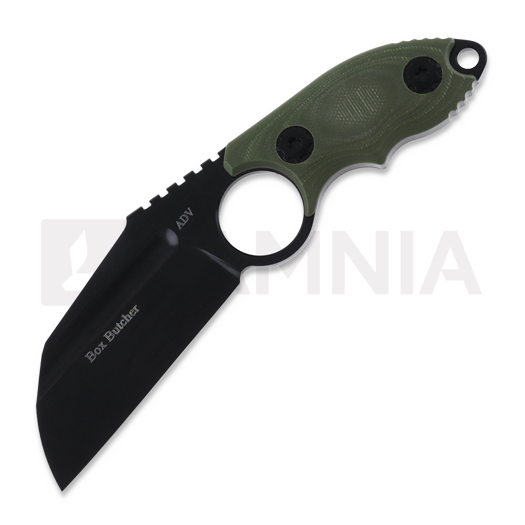 Couteau Andre de Villiers Box Butcher, vert