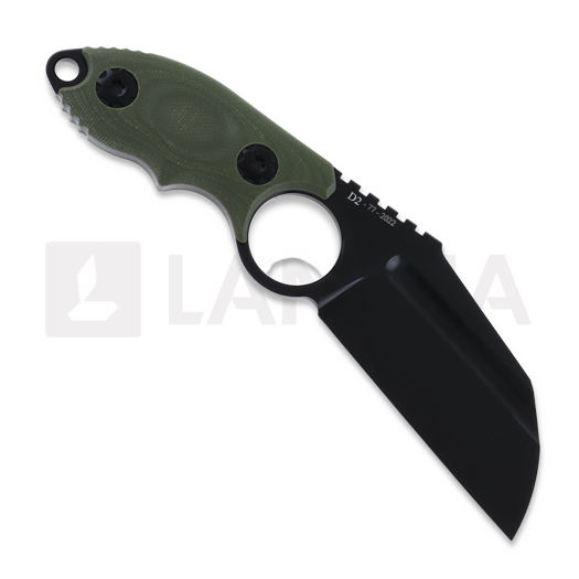 Coltello Andre de Villiers Box Butcher, verde
