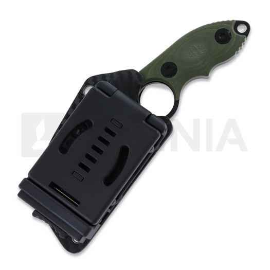 Coltello Andre de Villiers Box Butcher, verde