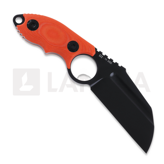 Andre de Villiers Box Butcher kniv, orange