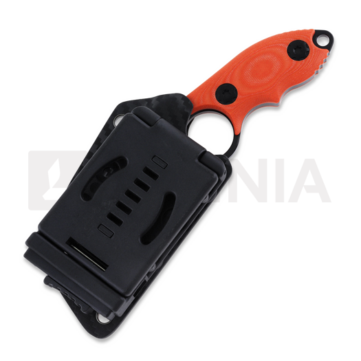 Andre de Villiers Box Butcher kniv, orange