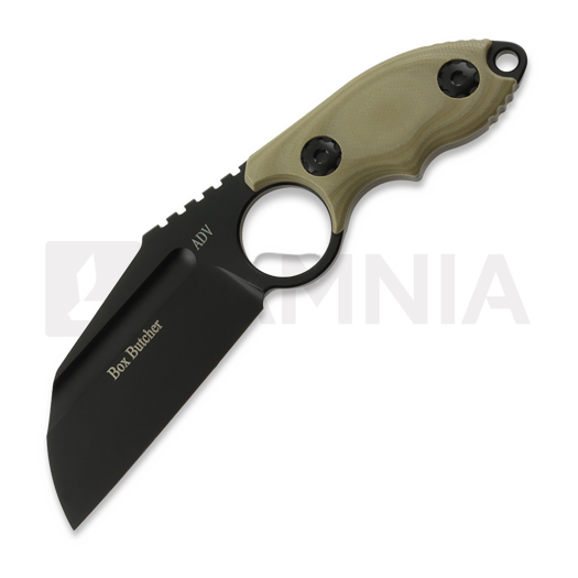 Andre de Villiers Box Butcher knife, Tan