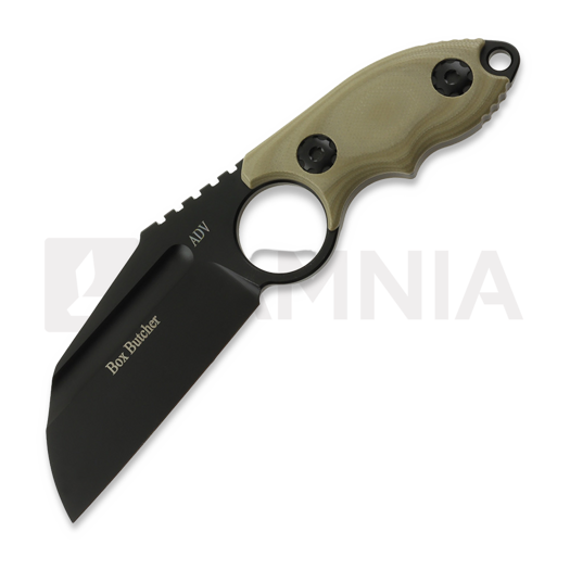 Andre de Villiers Box Butcher knife, Tan