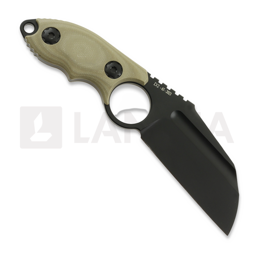 Andre de Villiers Box Butcher peilis, Tan