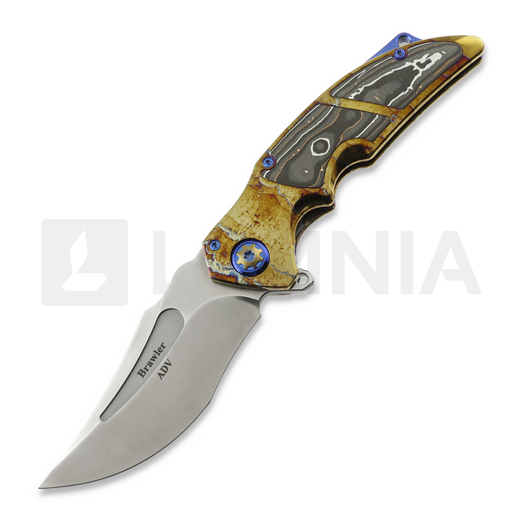 Andre de Villiers Brawler foldekniv, Custom/Acid Rain