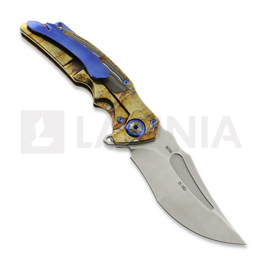 Couteau pliant Andre de Villiers Brawler, Custom/Acid Rain