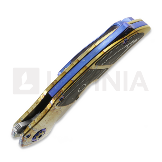 Couteau pliant Andre de Villiers Brawler, Custom/Acid Rain