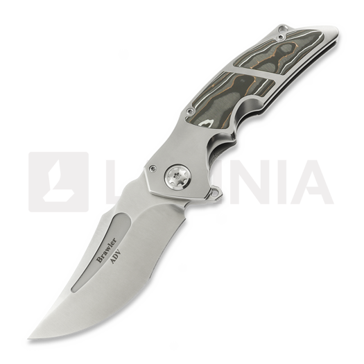 Nóż składany Andre de Villiers Brawler Split Copper Carbon Fiber