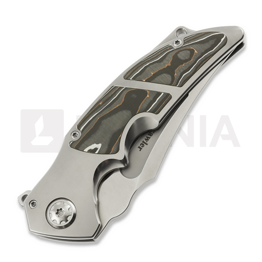 Nóż składany Andre de Villiers Brawler Split Copper Carbon Fiber