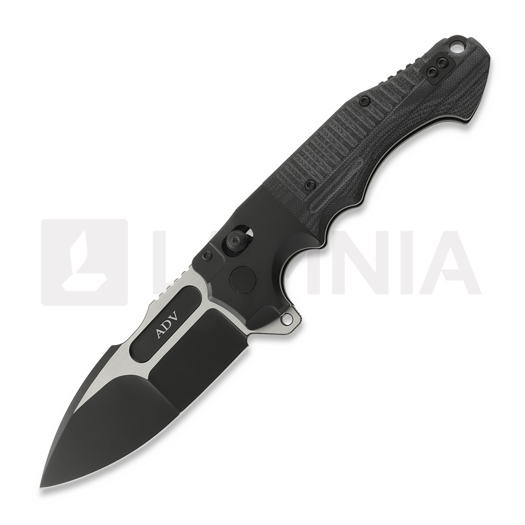 Складний ніж Andre de Villiers Bullshark Titanium, Black