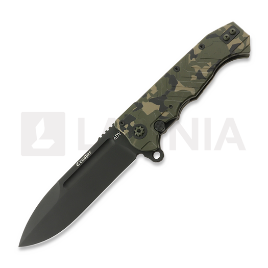 Andre de Villiers Crusher kääntöveitsi, Kalguard Camo