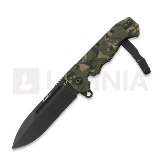 Andre de Villiers Crusher összecsukható kés, Kalguard Camo