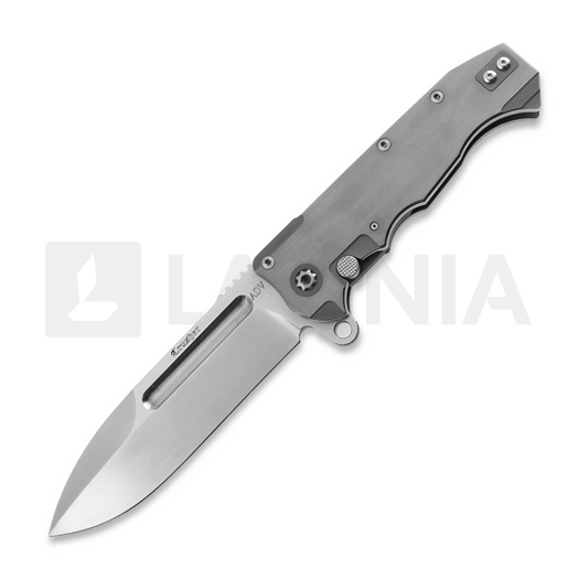 Andre de Villiers Crusher fällkniv, Plain Satin