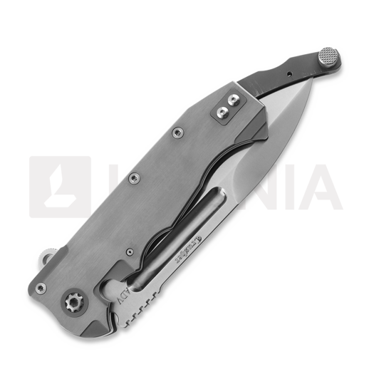 Andre de Villiers Crusher 折叠刀, Plain Satin