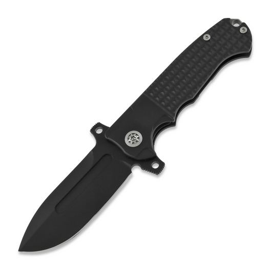 Andre de Villiers DF 접이식 나이프, black ceracote frag