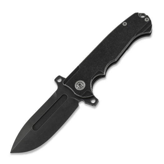 Couteau pliant Andre de Villiers DF, black distress