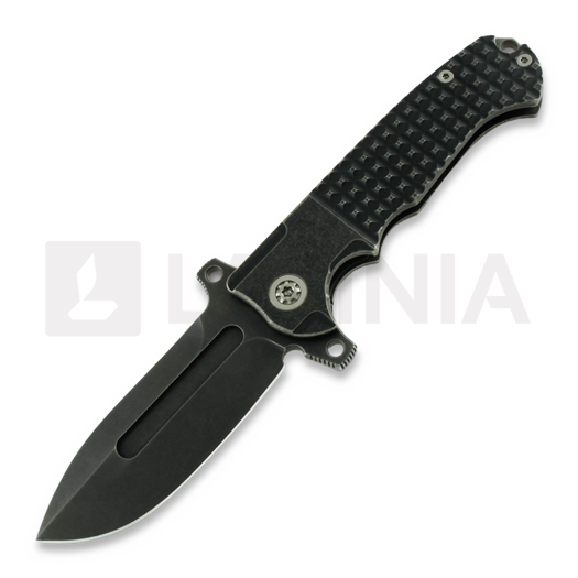 Складной нож Andre de Villiers DF, black frag distress