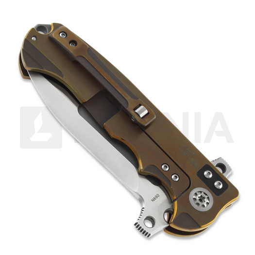 Zavírací nůž Andre de Villiers DF, gold