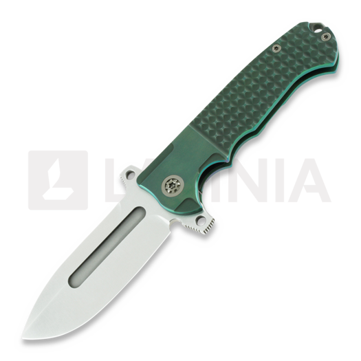 Andre de Villiers DF folding knife, teal frag