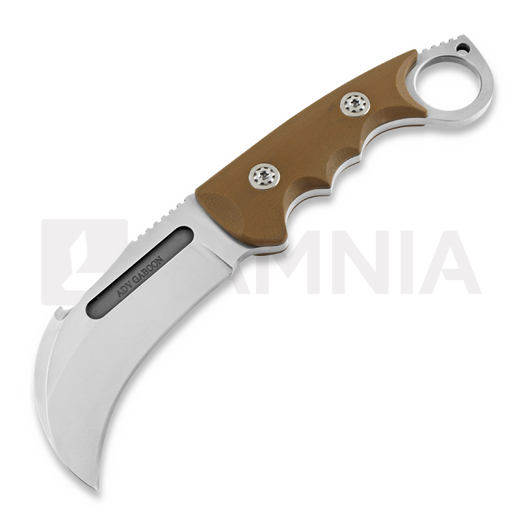 Andre de Villiers Gaboon kniv, tan