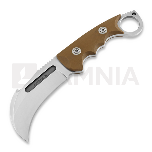 Cuchillo Andre de Villiers Gaboon, tan