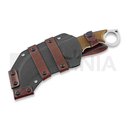 Andre de Villiers Gaboon kniv, tan