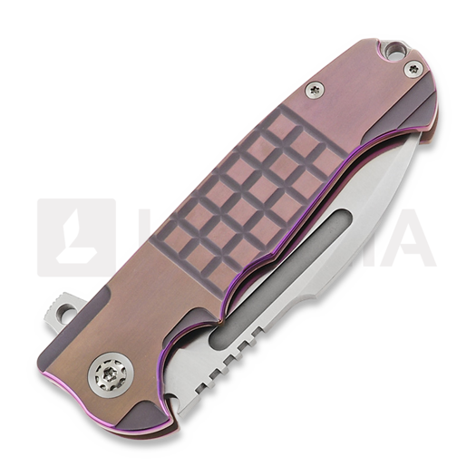 Andre de Villiers Harpoon F17 Purple Frag kääntöveitsi