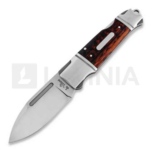 Andre de Villiers Impi Lockback foldekniv, rosewood