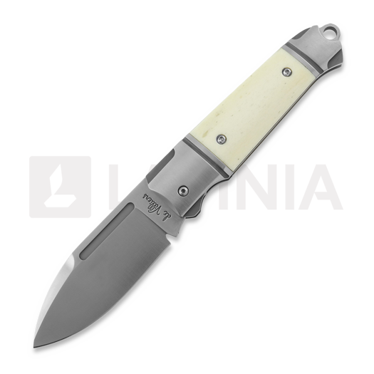 Coltello pieghevole Andre de Villiers Impi Slip Joint, Bone