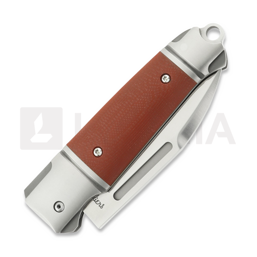 Andre de Villiers Impi Slip Joint 折り畳みナイフ, Red