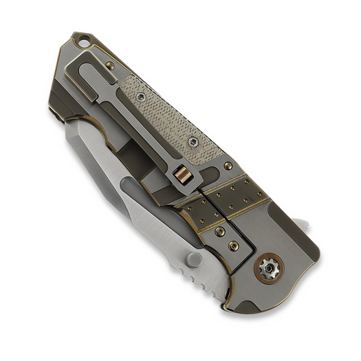 Andre de Villiers Invader sulankstomas peilis, Rosegold