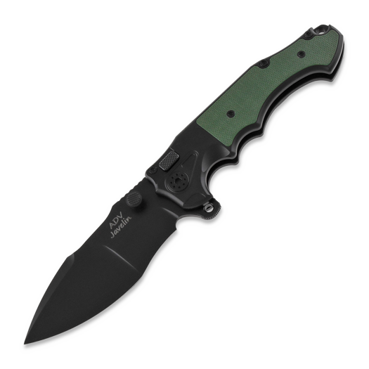 Складний ніж Andre de Villiers Javelin G10, black/od green