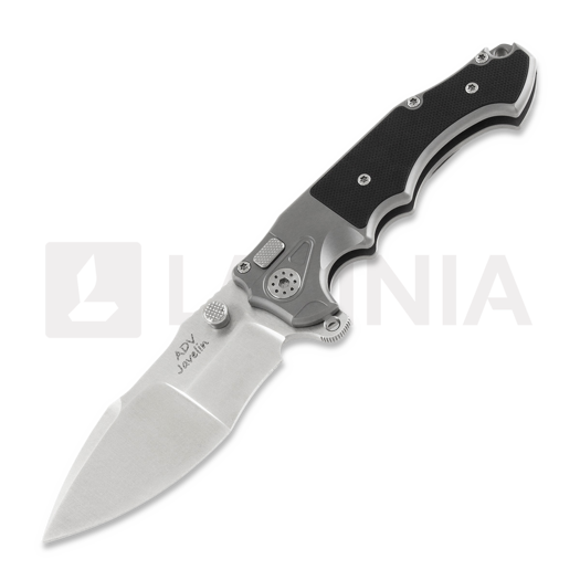 Складной нож Andre de Villiers Javelin G10, satin/black