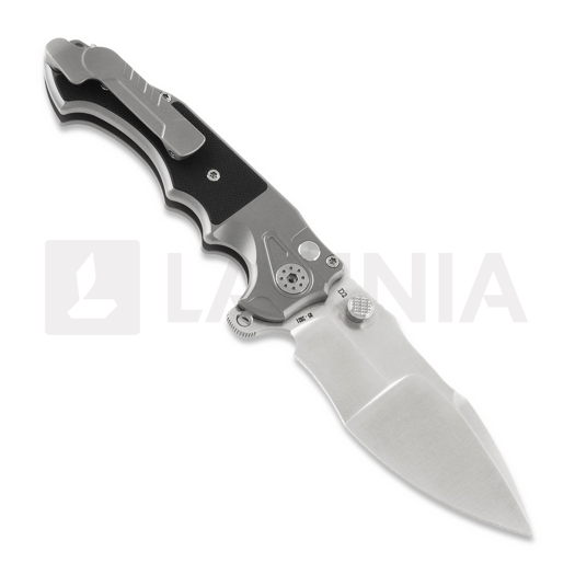 Andre de Villiers Javelin G10 sulankstomas peilis, satin/black