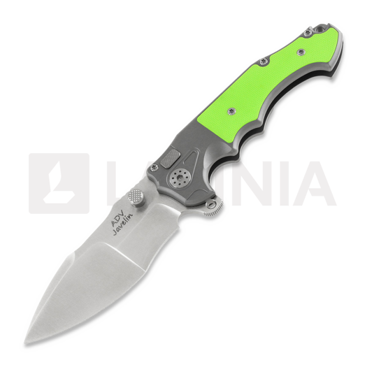 Coltello pieghevole Andre de Villiers Javelin G10, satin/zombie green