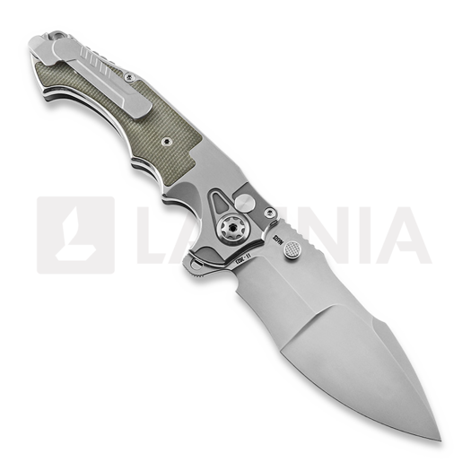 Couteau pliant Andre de Villiers Javelin, Ti/Micarta