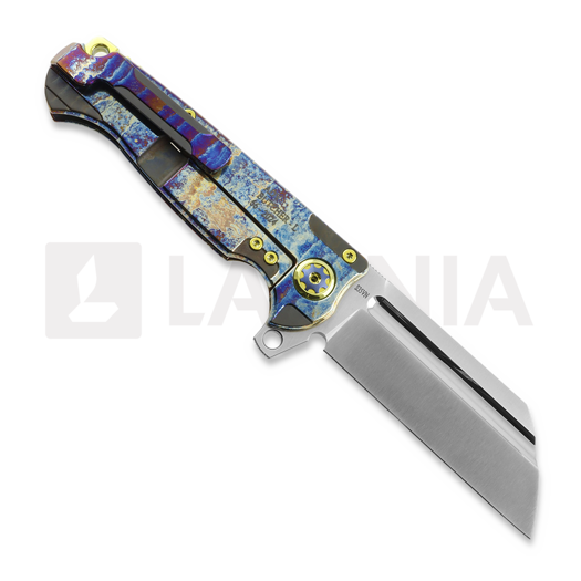 Couteau pliant Andre de Villiers Large Butcher, Acid Rain